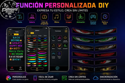 LETRERO LED 17 CM LARGO X 7 CM ANCHO
