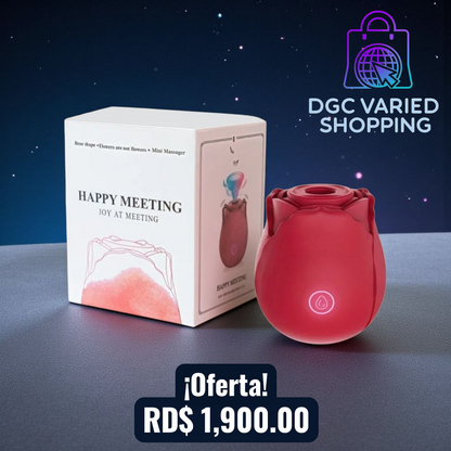ROSA DEL PLACER VIBRADOR DE ROSAS PARA MUJER