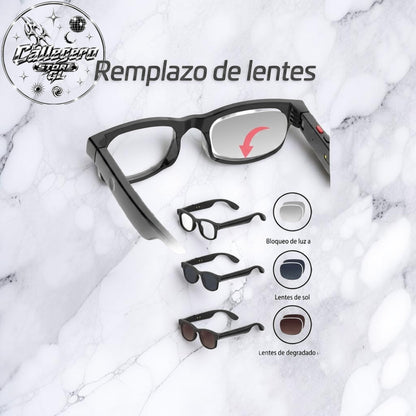 LENTES/GAFAS INTELIGENTES CON VIDEO (50 UND X CAJA)